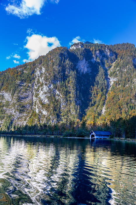 Boathouse in the K nigssee Boathouse in the K nigssee, by Zoonar Dirk R ter