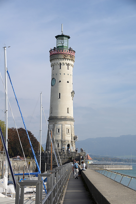 Lighthouse in Lindau on Lake Constance Lighthouse in Lindau on Lake Constance, by Zoonar Volker Rauch