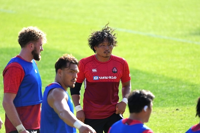 2023 Rugby World Cup Japan s Keita Inagaki attends a training session during the 2023 Rugby World Cup at the Ernest Wallon stadium in Toulouse, France, on September 8, 2023.  Photo by FAR EAST PRESS AFLO 