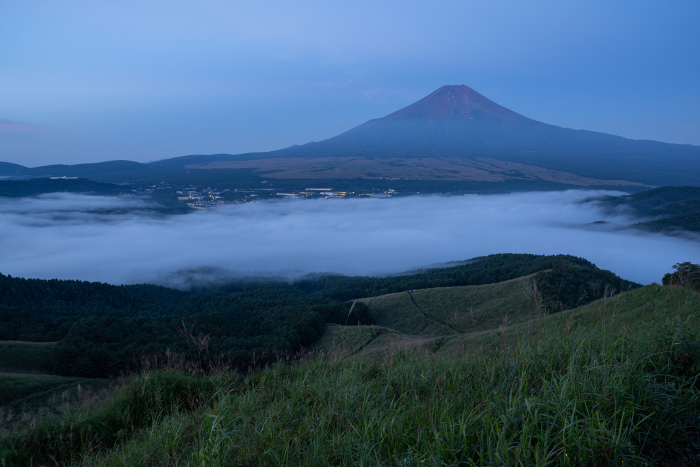Fuji before dawn