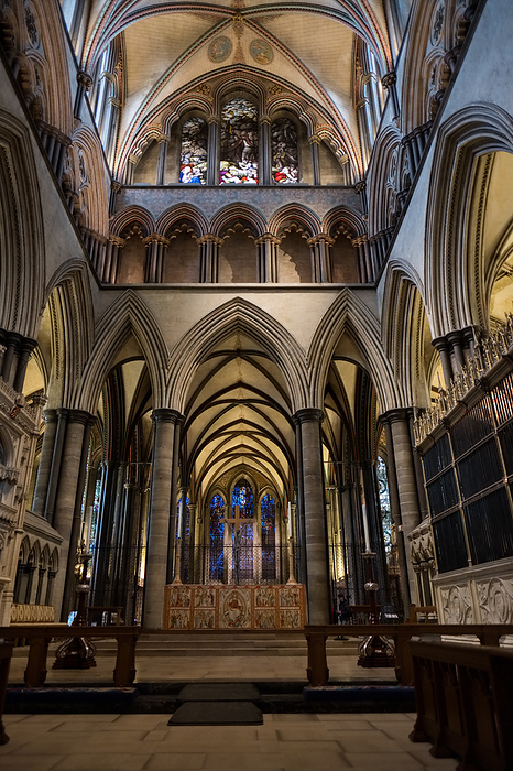 Interior View of Salisbury Cathedral Interior View of Salisbury Cathedral, by Zoonar Phil Bird