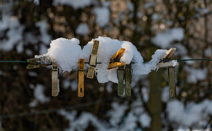 Snowy Clamps Snowy clamps, by Zoonar Bruno Coelho