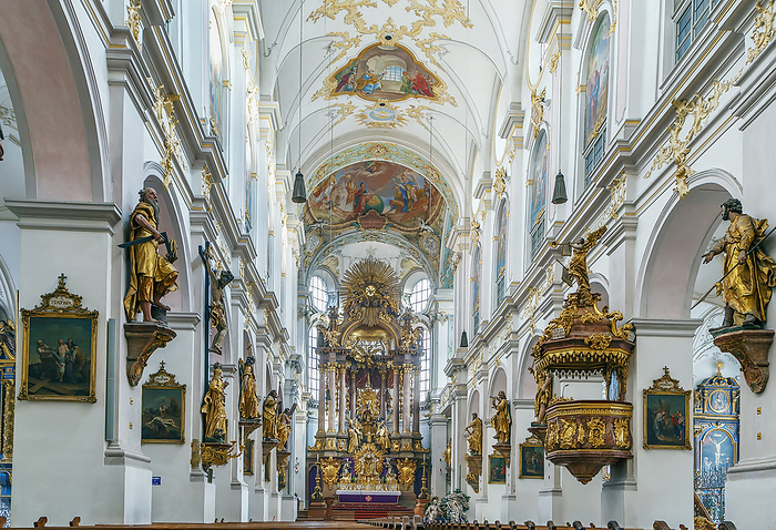 St. Peter s Church, Munich, Germany St. Peter s Church, Munich, Germany, by Zoonar Boris Breytma