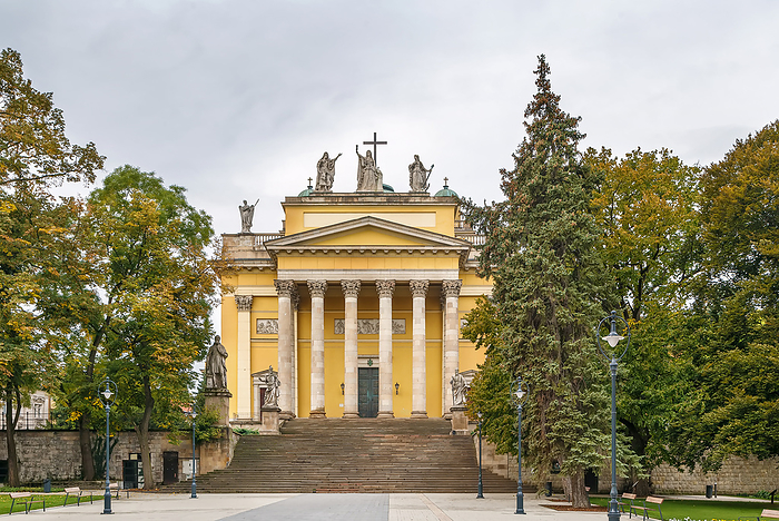 Cathedral Basilica of Eger, Hungary Cathedral Basilica of Eger, Hungary, by Zoonar Boris Breytma