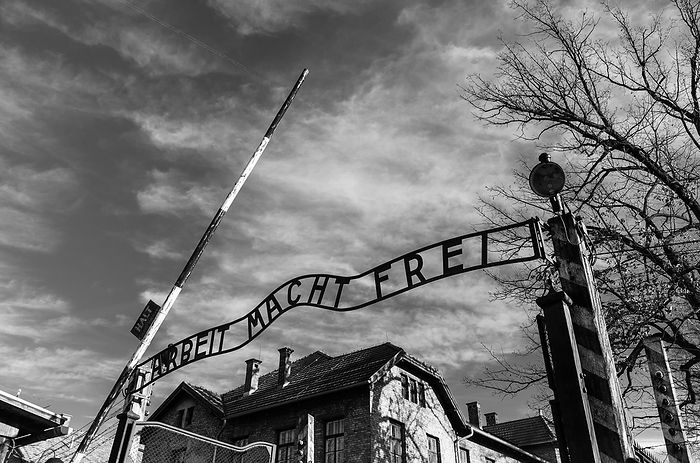 Auschwitz Gate Sign I Auschwitz Gate Sign I, by Zoonar Bruno Coelho