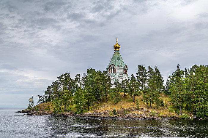 Church of Saint Nicholas, Valaam, Russia Church of Saint Nicholas, Valaam, Russia, by Zoonar Boris Breytma
