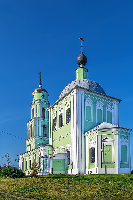 Church of the Descent of the Holy Spirit, Kozelsk, Russia Church of the Descent of the Holy Spirit, Kozelsk, Russia, by Zoonar Boris Breytma
