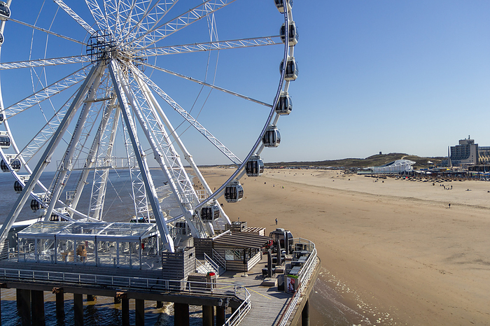 Ferris wheel at Scheveningen pier Ferris Wheel at Scheveningen Pier, by Zoonar Lars Fortuin