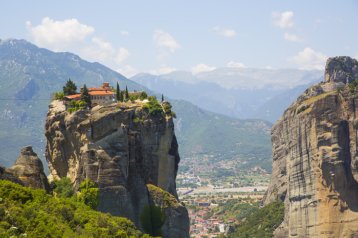 Holy Monastery of Holy Trinity, Meteora, UNESCO World Heritage Site, Thessaly, Greece Holy Monastery of Holy Trinity, Meteora, UNESCO World Heritage Site, Thessaly, Greece, Europe