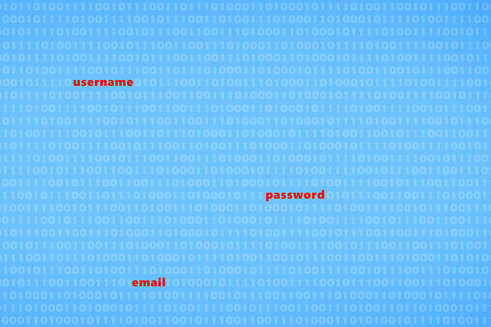 hacked username password and email data security breach