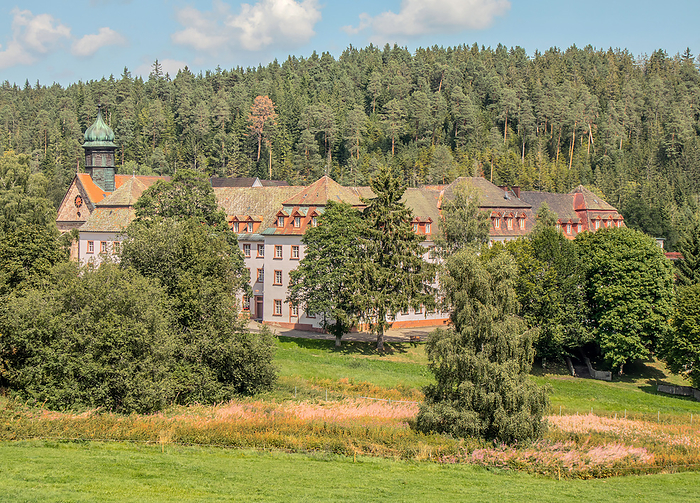 Castle, monastery Friedenweiler, Upper Black Forest