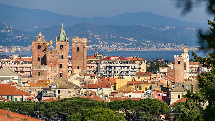 The Towers of the old town of Albenga The Towers of the old town of Albenga, by Zoonar fabio lotti