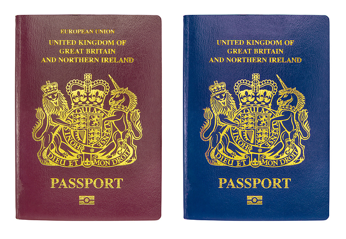 Old And New Blue British Passports Old And New Blue British Passports, by Zoonar Roy Henderson