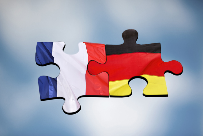 Close relations between France and Germany Close relations between France and Germany, by Zoonar gopixa