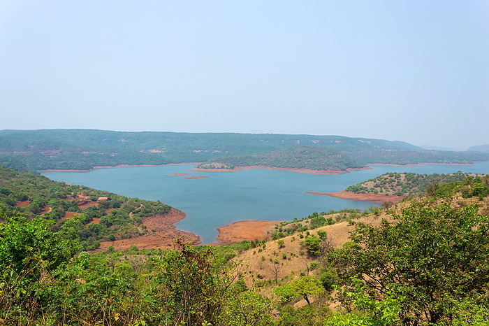 View of Kesarkarwadi reservoir, Ratnagiri, Maharashtra, India. View of Kesarkarwadi reservoir, Ratnagiri, Maharashtra, India., by Zoonar RealityImages