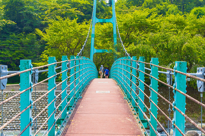 Kappabashi Bridge, Doshigawa, Yamanashi Pref.