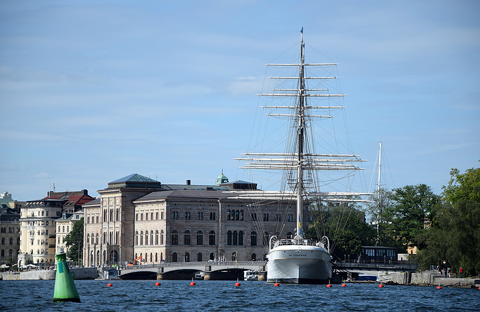 Sailing ship in Stockholm Sailing ship in Stockholm, by Zoonar Volker Rauch