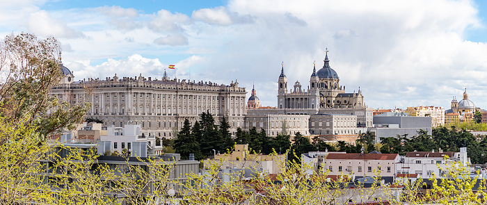 Royal Palace of Madrid and Catedral de la Almudena Royal Palace of Madrid and Catedral de la Almudena, by Zoonar Bruno Coelho