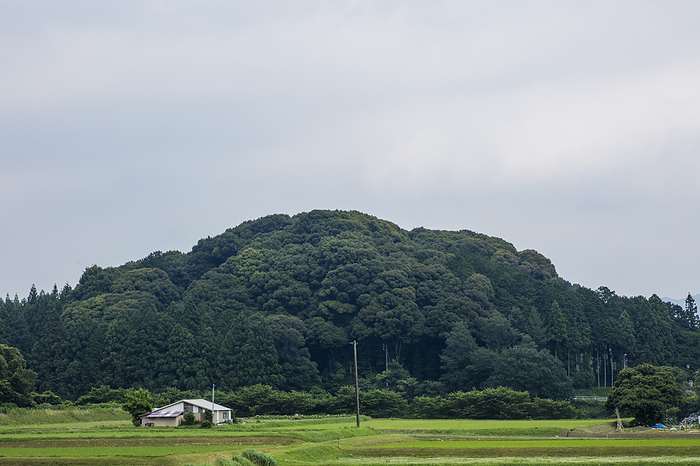 Shitara Battlefield, Mt. Takamatsu, Ruins of Tokugawa Ieyasu's headquarters