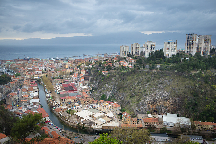 A view of Rijeka and Adriatic Coast from Trsat Castle A view of Rijeka and Adriatic Coast from Trsat Castle, by Zoonar Ewald Fr