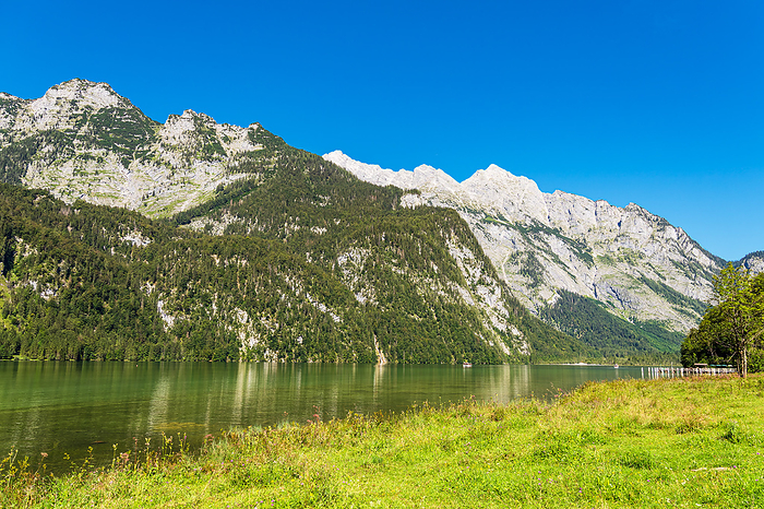 Blick auf den K nigssee im Berchtesgadener Land in Bayern Blick auf den K nigssee im Berchtesgadener Land in Bayern, by Zoonar Rico K dder