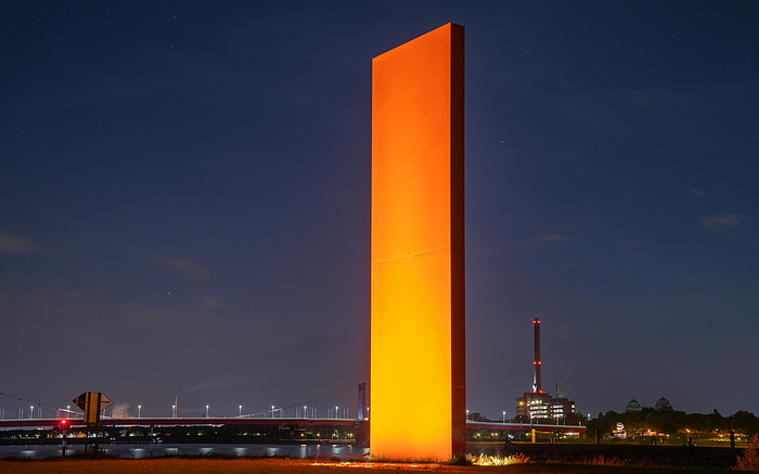 Landmark Rhine Orange, Duisburg, Germany Landmark Rhine Orange, Duisburg, Germany, by Zoonar Alexander Lud