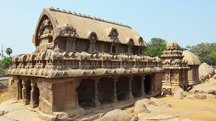 View of Bhima Chariot at Five Rathas, Mahabalipuram, Tamilnadu, India View of Bhima Chariot at Five Rathas, Mahabalipuram, Tamilnadu, India, by Zoonar RealityImages
