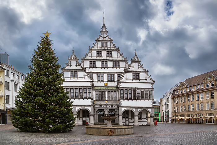 Town hall of Paderborn, Germany Town hall of Paderborn, Germany, by Zoonar Boris Breytma