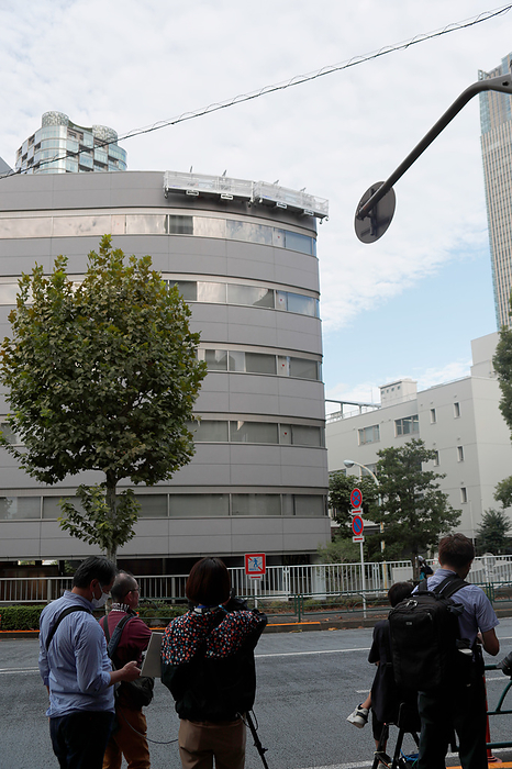 Johnny   Associates logo removed from corporate HQ The logo of Johnny   Associates is removed from the entertainment agency s corporate headquarters in the Akasaka district on October 5, 2023 in Tokyo, Japan. The entertainment agency announced that it would change its name after revelations that its founder Johnny Kitagawa was involved in the sexual abuse of young entertainers. The new company name is set to be SMILE UP. and this entity plans to pay compensation to victims.  Photo by Makoto Takahashi AFLO 