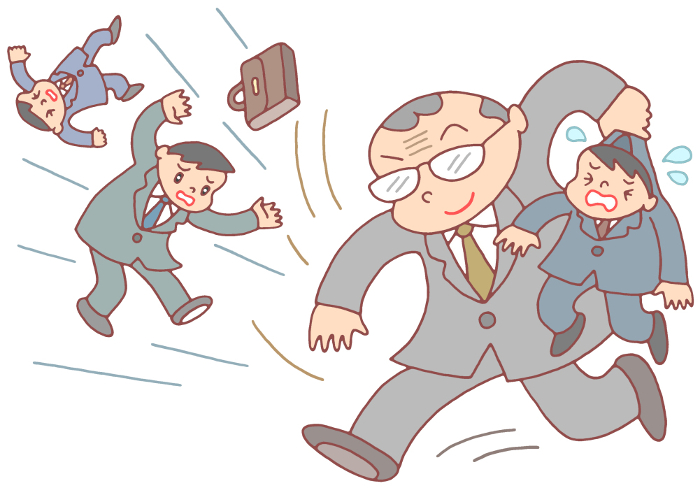 Business Illustrations - Restructuring and forced resignation