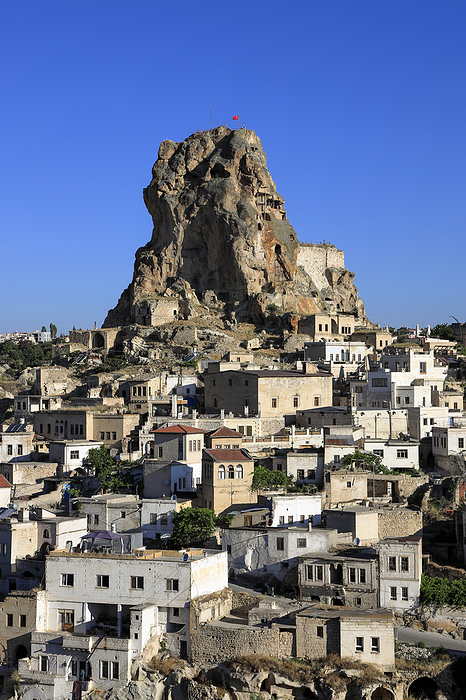 Ortahisar Panorama Ortahisar Castle Townscape Cappadocia