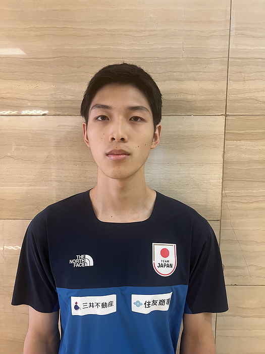 Japan Youth and Junior National Team for Sport Climbing, Men  August 2023  Zento Murashita during the Japan National Climbing Team official photo session in Japan, August 2023.  Photo by JMSCA AFLO 