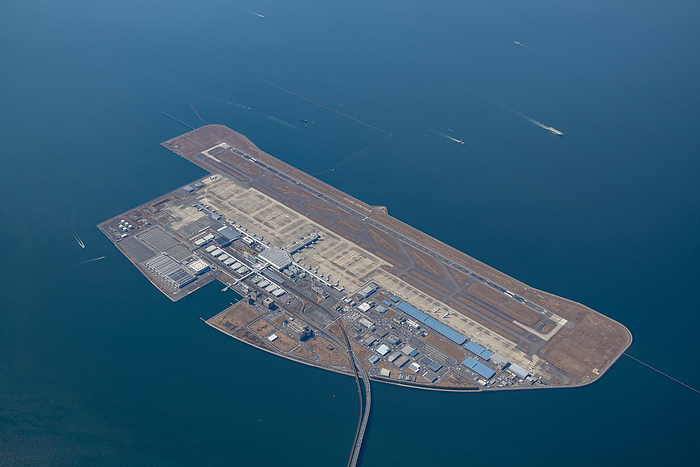 Aerial view of Central Japan International Airport