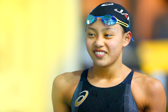 Junior Olympic Cup Spring Competition Girls 100m Breaststroke 13 14 years old Final Runa Imai  MotosuSS , MARCH 30, 2014   Swimming :The 36th JOC Junior Olympic Cup Women s 100m Breaststroke 13 14 years old Final at Tatsumi  Photo by AFLO SPORT 