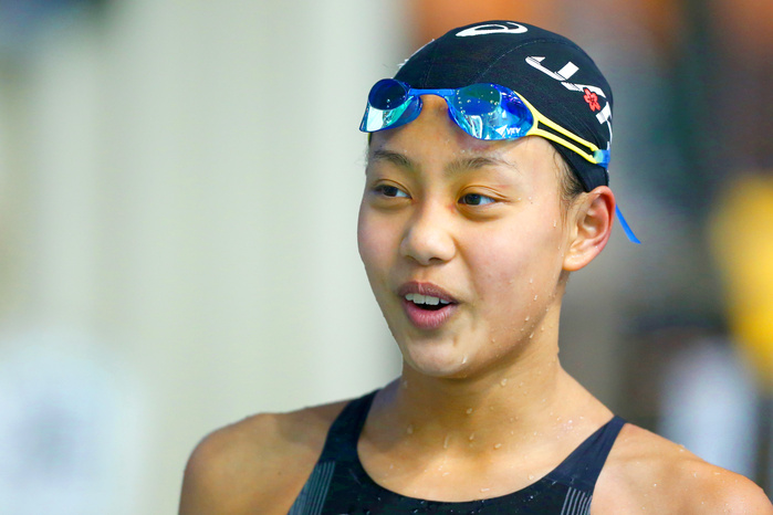 Junior Olympic Cup Spring Competition Girls 100m Breaststroke 13 14 years old Final Runa Imai  MotosuSS , MARCH 30, 2014   Swimming :The 36th JOC Junior Olympic Cup Women s 100m Breaststroke 13 14 years old Final at Tatsumi  Photo by AFLO SPORT 