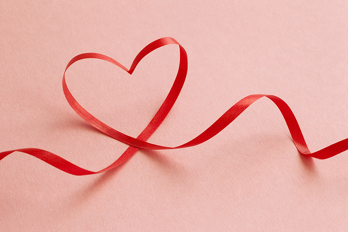 Heart Shaped Ribbon, by Christina Krutz / Design Pics