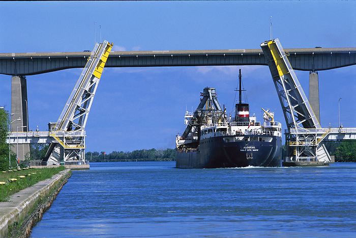 Canada Ship, Welland Canal, St Catharines, Ontario, Canada, by Garry Black   Design Pics