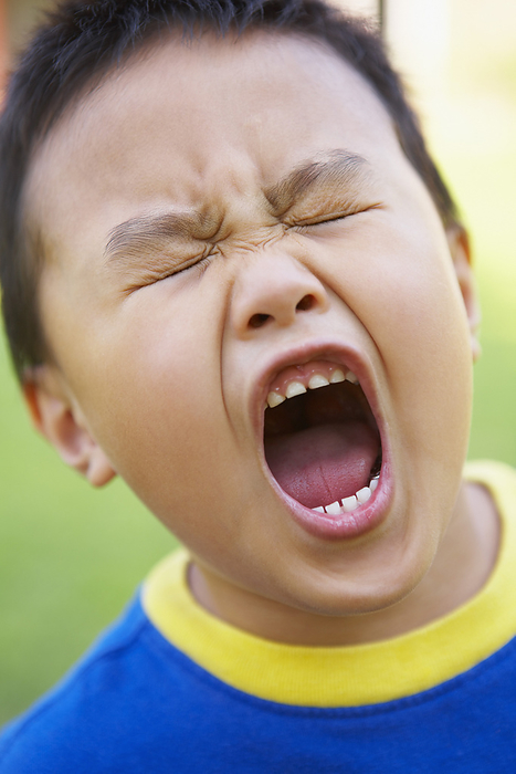 Little Boy Screaming, by Mui Chao / Design Pics