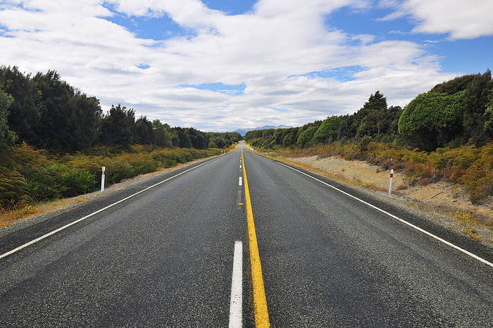 Road, Te Anau, Southland, South Island, New Zealand, by Raimund Linke / Design Pics
