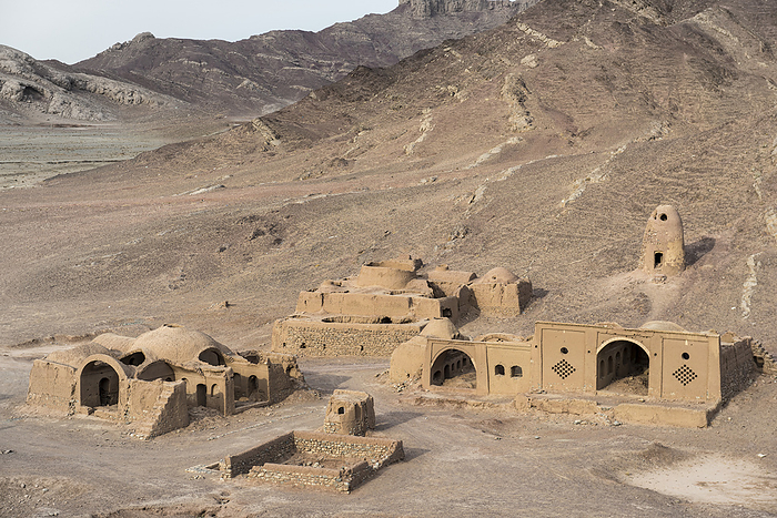Yazd, Iran Ruined Zoroastrian, Tower of Silence complex, outside Yazd  Yazd Province, Iran, by Christopher Roche   Design Pics