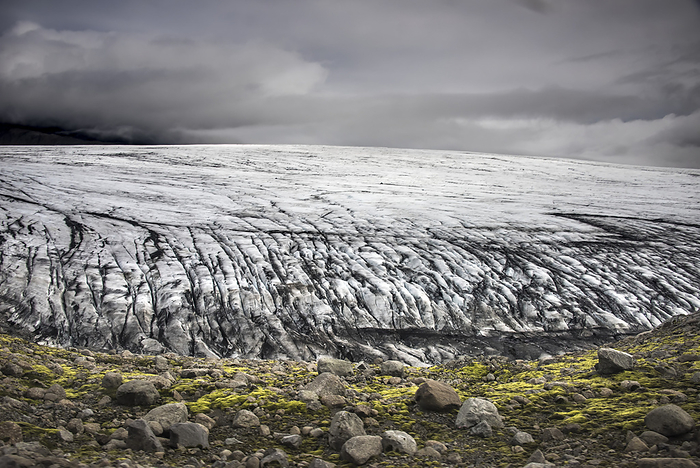 Iceland Edge of the Vatnajokull Glacier, the largest glacier in Iceland  Djupivogur, South Coast, Iceland, by Karen Kasmauski   Design Pics