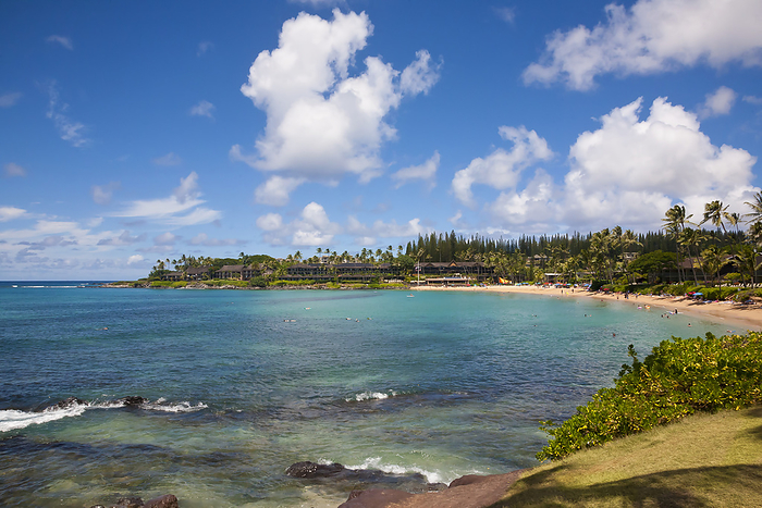 Maui, Hawaii Beach resort at Napali Bay  Napili, Maui, Hawaii, United States of America, by Ron Dahlquist   Design Pics