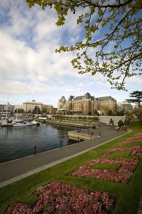 The Empress Hotel From The Waterfront; Victoria,British Columbia,Canada, by Deddeda / Design Pics