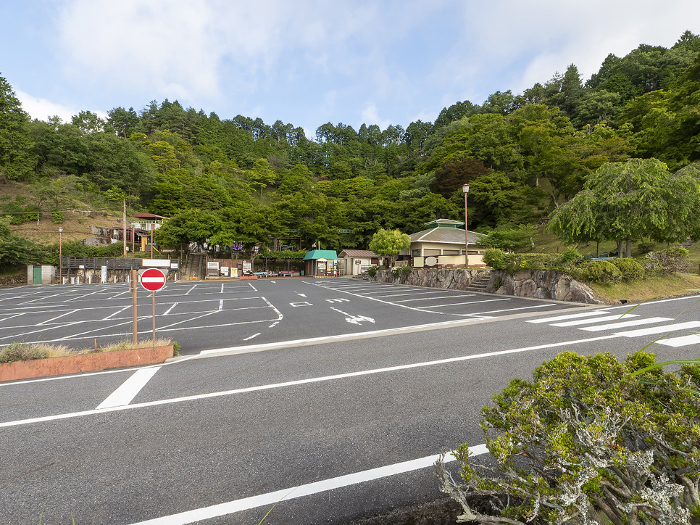 Yumemigaoka parking lot of Hieizan Driveway