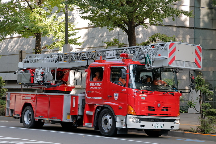 Fire truck Ladder truck Tokyo