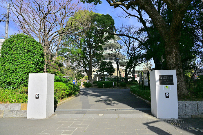 West gate of Yokozuna-cho Park