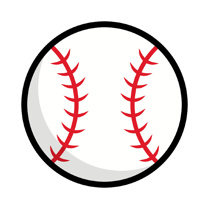 Baseball icon. Baseball ball. Vector.