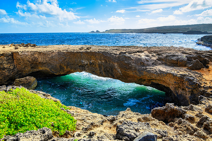 A view of the Aruba Natural Bridge in the Caribbean A view of the Aruba Natural Bridge in the Caribbean, by Zoonar Andreas V lk