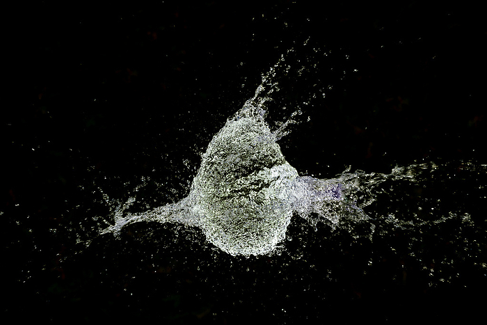 Water splash with a balloon Water splash with a balloon, by Zoonar Andreas V lk