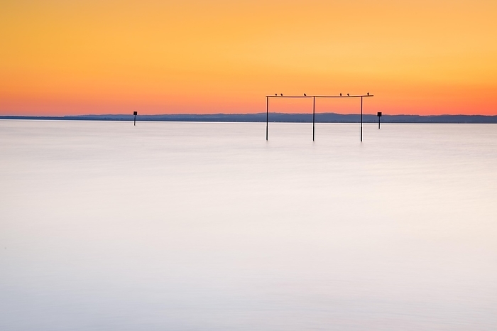 View from Arbon over Lake Constance at sunrise, by Patrick Frischknecht